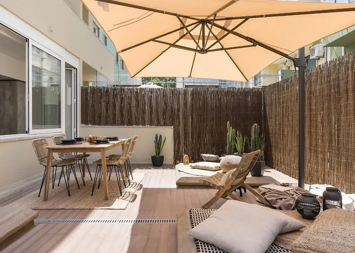 アパート Dujal - 2 Bedrooms And Terrace In Lapa リスボン